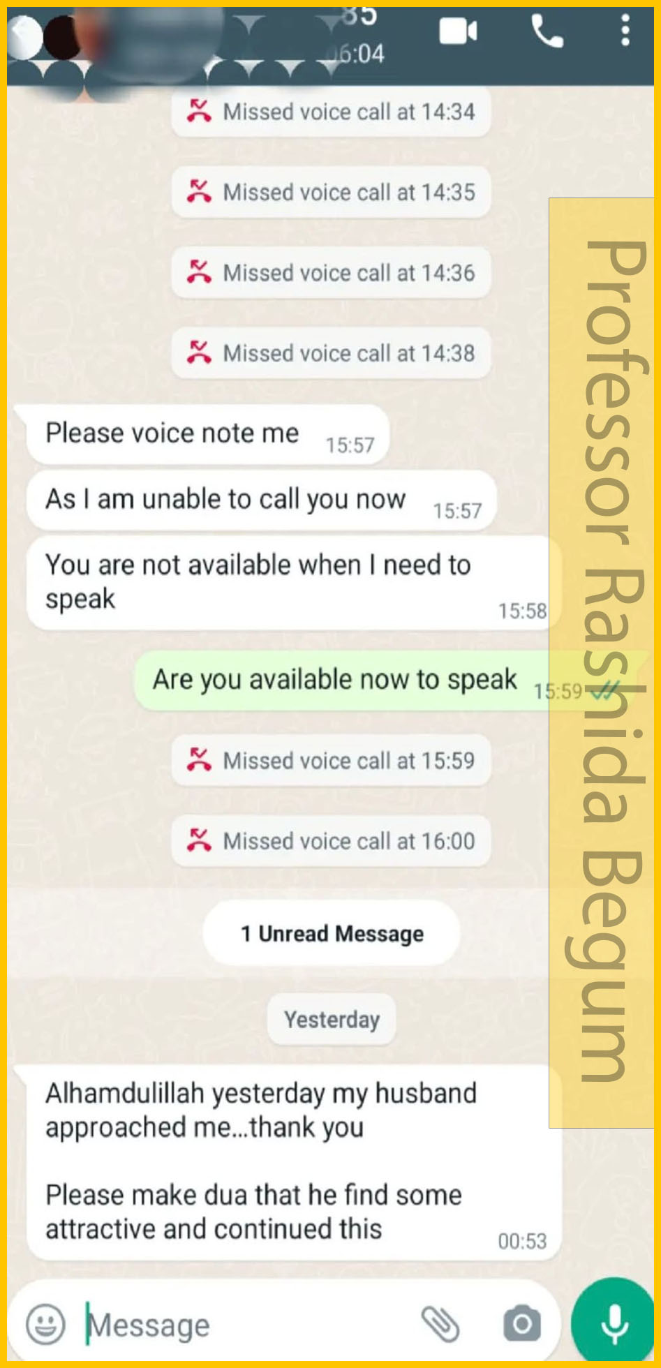 Muslim Lady Astrologer Prof. Rashida Begum